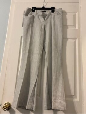 The Limited Light Gray Wide-Leg Pants